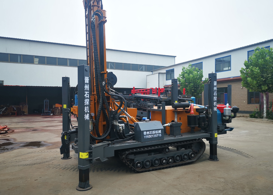 Large Power Air Compressor Deep Borewell ST 260 Pneumatic Drilling Rig
