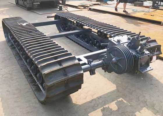 Diesel Engine Driven Crawler Track Undercarriage For Engineering 3 MT Capacity