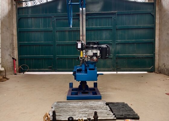 50 Meters Depth Small Drilling Rig Easy Movement For Personal Project