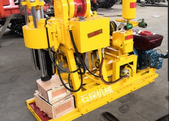 22 HP Diesel Engine Powerful GK 200 Portable Water Well Drilling Rig For Business