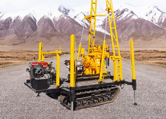 XY-1A 150 Meters Detph 20 HP Diesel Engine Portable Water Well Drilling Rig