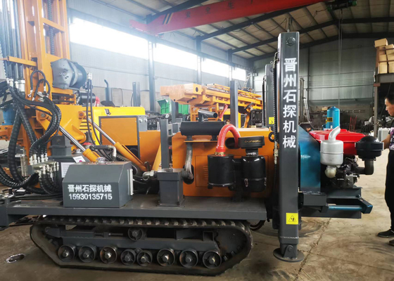 Pneumatic Drilling Rig For Agriculture Irrigation 180m Water Borehole Drilling