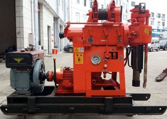 XY-1A 150 Meters Depth Crawler Geological Drilling Rig Machine For Exploration Drilling