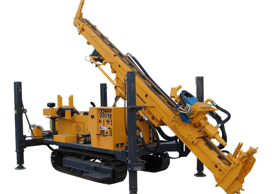 Hydraulic System RC Crawler Engineering Crawler Mounted Drill Rig 3 Meter Rod Length For Exploration
