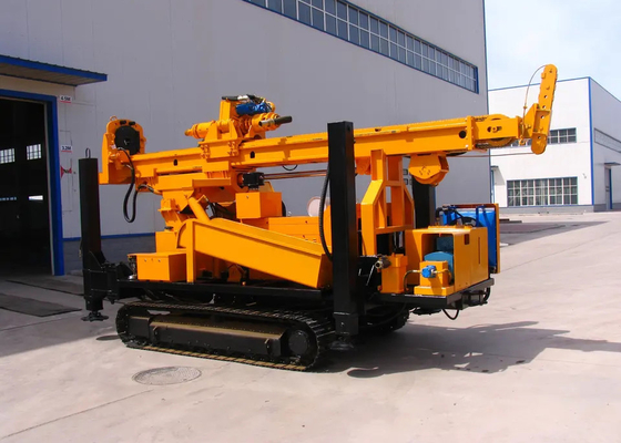 Hydraulic System RC Crawler Engineering Crawler Mounted Drill Rig 3 Meter Rod Length For Exploration
