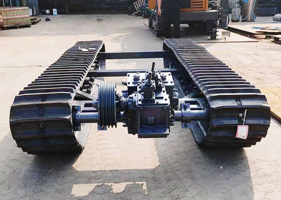 Diesel Engine Driven Crawler Track Undercarriage For Engineering 3 MT Capacity