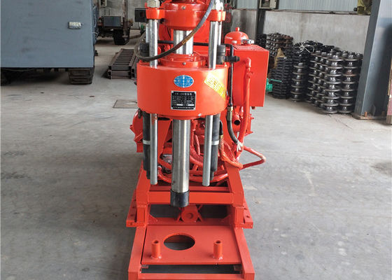 Portable Core Drill Rig With Hydraulic Feed System For Engineering Construction 100 Meters Depth