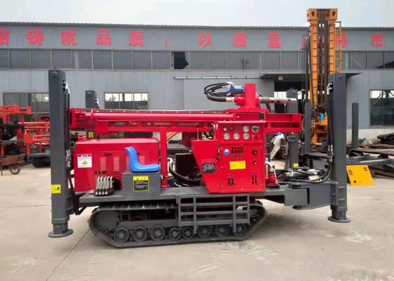 ST 180 Borehole Deep Water Well Drilling Rig Yuchai Engine Rubber Crawler Mounted Equipment
