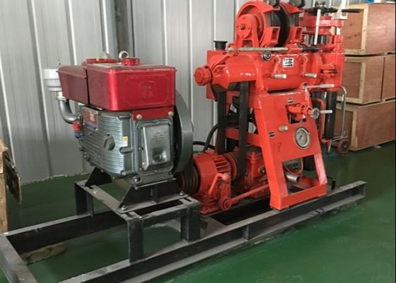 18 HP Diesel Engine Powered Core Drill And Rig With 150 Meters Capacity