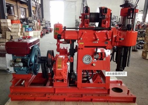 18 HP Diesel Engine Powered Core Drill And Rig With 150 Meters Capacity