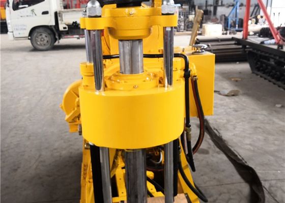 100m Depth Yellow Geotechnical Drilling Rig with 42mm Rod BW160 Pump