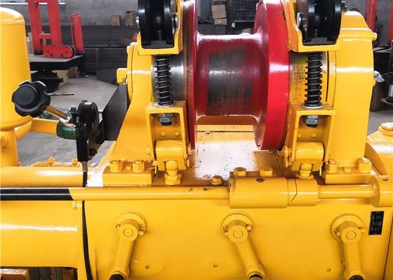 100m Depth Yellow Geotechnical Drilling Rig with 42mm Rod BW160 Pump