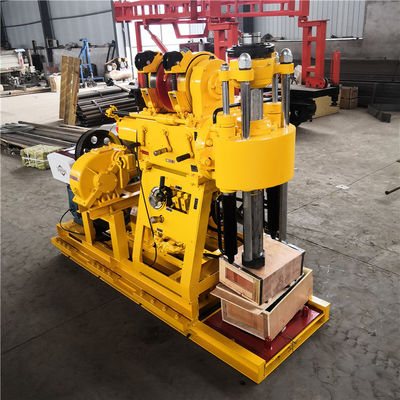 High Performance Water Well Drilling Rig 200 Depth Easy Operation For Core Drilling