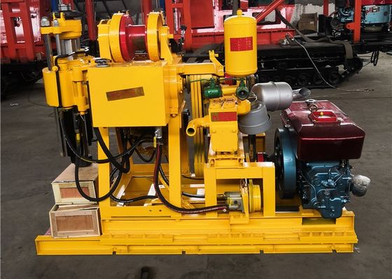 High Performance Water Well Drilling Rig 200 Depth Easy Operation For Core Drilling