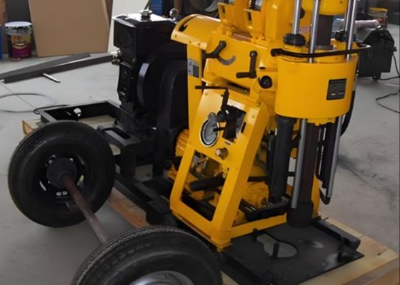 XY -1A 120 Meters For High Speed Sample Coring Engineering Drilling Rig With Customized Borehole Diameter