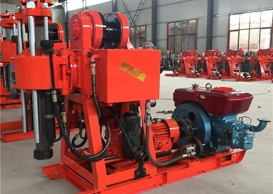 180m-200m Geological Drilling Rig Machine For Exploaring Engineering Drilling