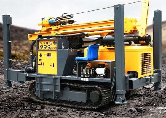 260 Meters DTH Pneumatic Drill Rigs For Industrial Rocky Area Water Well Drilling Work