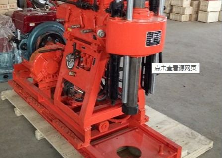 Easy Movement GK 200 Soil Test Drilling Rig Machine for Sample Engineering With 50 mm Drilling Rod
