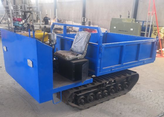Different Loading Capacity Mini Crawler Dumper Track Transporter For Engineering