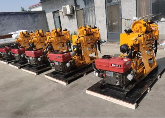 200m Diesel Engine DTH Drilling Rig For Engineering And Mining Sampling Collection