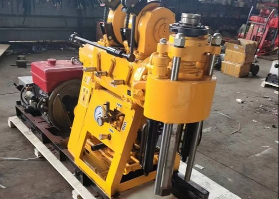 GK200 Steel Core Drilling Rig / Exploration Drilling Rig Machine For Exploration And Core Drilling