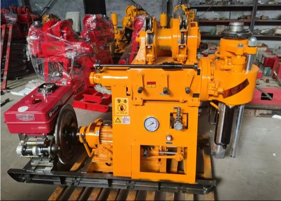 Steel Soil Testing Drilling Machine With 200mm Drilling Hole Diameter GK 200 Engineering Drilling Rig