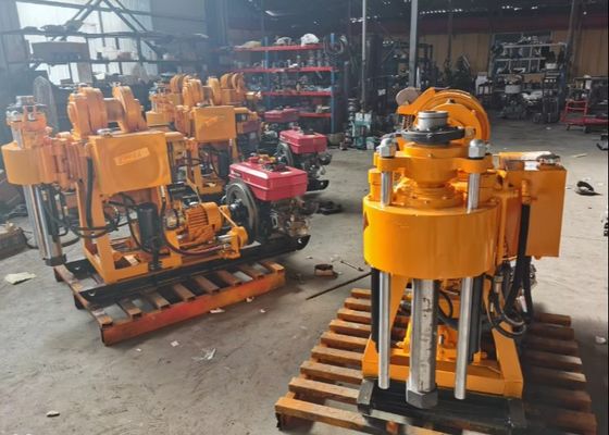 GK 200 Borehole Drilling Machine With 200m Depth And 75-90° Angle For Water Well Drilling