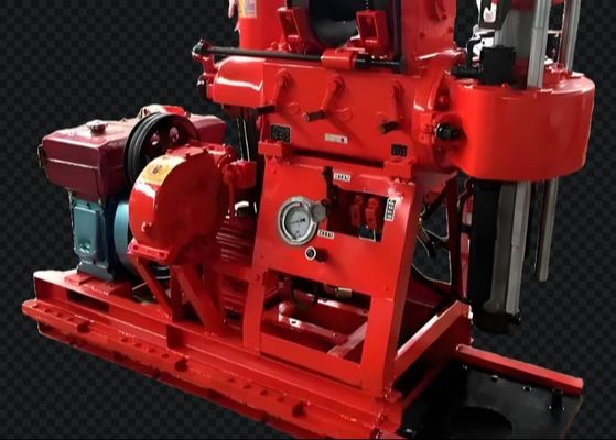 15KN Lifting Capacity Borehole Drilling Rig Machine GK 200 Hydraulic Portable Easy Operation