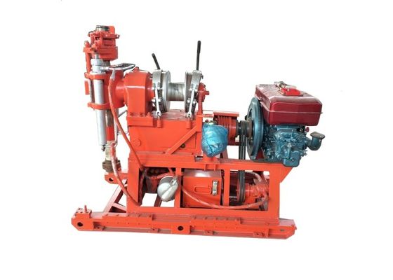 Hydraulic  Core Drilling Rig With 18hp Diesel Engine
