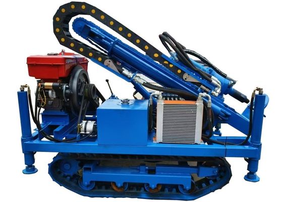 150 Meter Crawler Hydraulic Water Well Drilling Rig For Rocky Drilling
