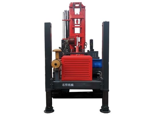 Pneumatic Crawler Water Well Drilling Rig With Hydraulic Tower