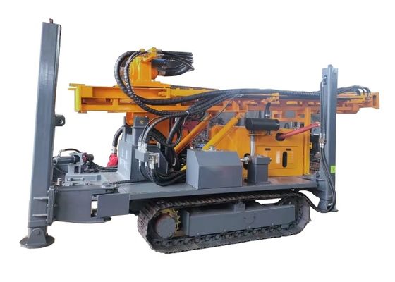 6.5M Hydraulic Crawler Pneumatic Drill Rig Machine With Air Compressor