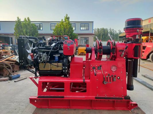 High Efficiency Portable Well Drilling Rig , XY-2B Hydraulic Borehole Drilling Machine