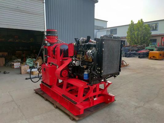 High Efficiency Portable Well Drilling Rig , XY-2B Hydraulic Borehole Drilling Machine