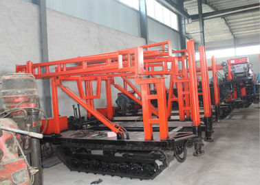 GK 200 Hydraulic Crawler Mounted Drilling Rig ,Portable Water Well Drilling Rig
