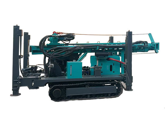 Track / Tractor Deep Borehole Drilling Rig Machine For 105-305mm Diameter