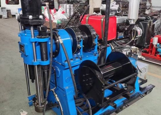 Easy Movement Engineering Drilling Rig For Exploration Coring With 22 HP Horsepower