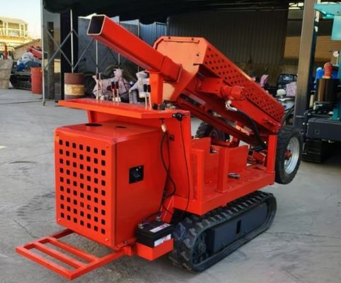 Waterless SPT Coring Drilling Rig With Air-Cooled Diesel Engine
