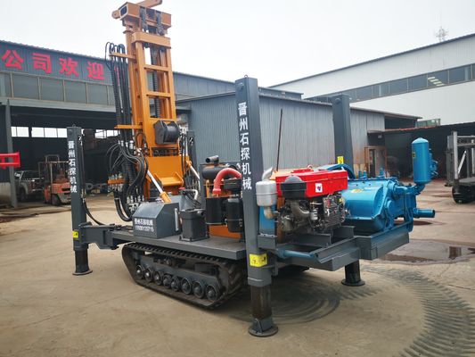 160 Meters Depth Pneumatic Drilling Rig ST 180 For Civil Industry Borehole