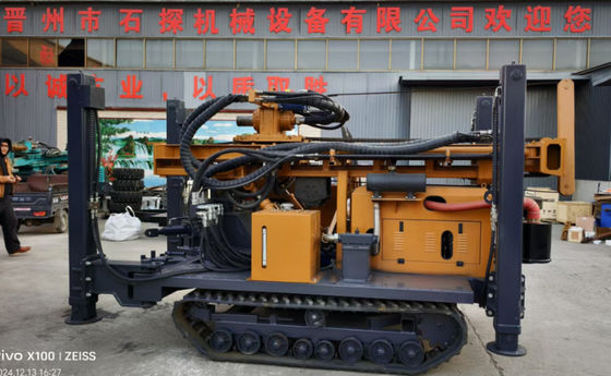 Deep Water Borehole Drilling Pneumatic Drilling Rig Equipment With High Power Motor Drive
