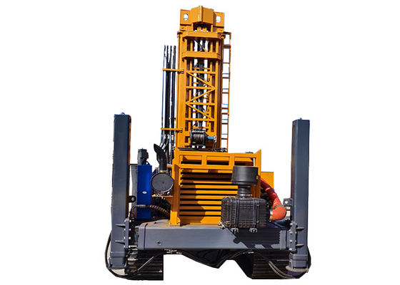 Steel Tracked Pneumatic Water Well Drilling Rig Imported Bermk Oil Pump
