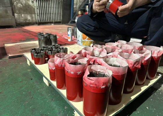 NX BX Impregnated Diamond Core Drill Bit For Samples Wireline Core Collection