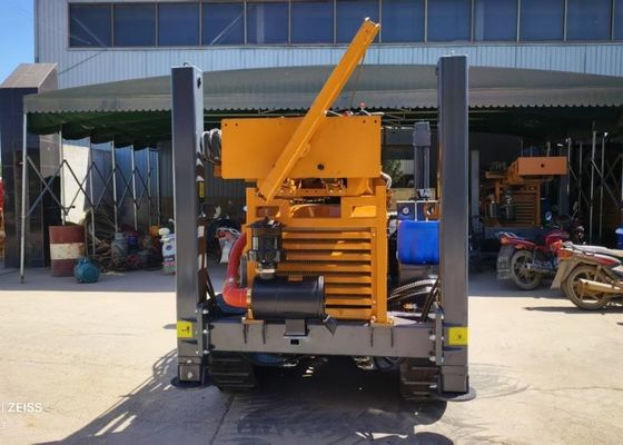 Srong Horsepower Durable Pneumatic Drilling Rig With 180 Meters Depth