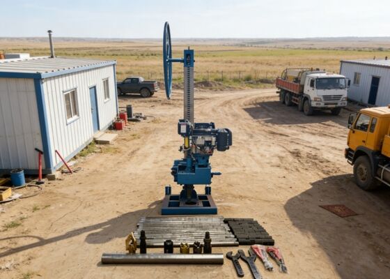 20 Meters Engineering Portable Soil Drilling Machine Sample Collection