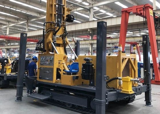 Crawler Mobile Drilling Rig Pneumatic Drill Mining Water Pneumatic Dual-Purpose Water Well Drilling Rig