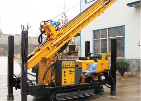 High Speed Efficiency Large Pneumatic Crawler Drilling Machine With 350m Depths