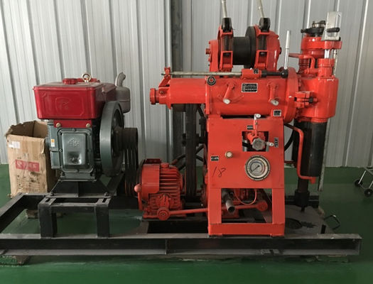 Popular Hydraulic Diesel Engine Soil Drilling Machine Water Well Coring Drilling Rig