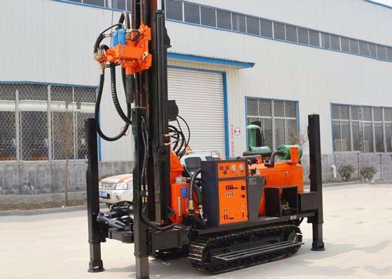 ST180 Meters Depth Large Pneumatic Drilling Rig 380v