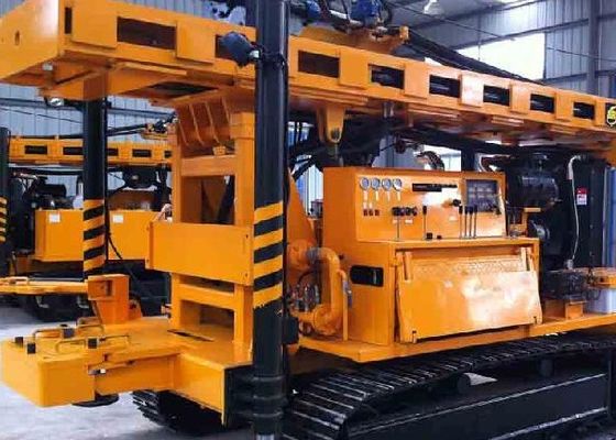 St 200 Meters Pneumatic Drilling Rig Customized Diameter Large Diesel Engine Power