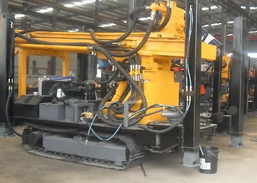 Customized ST350 Depths Pneumatic Drilling Rig With High Speed Drilling Performance